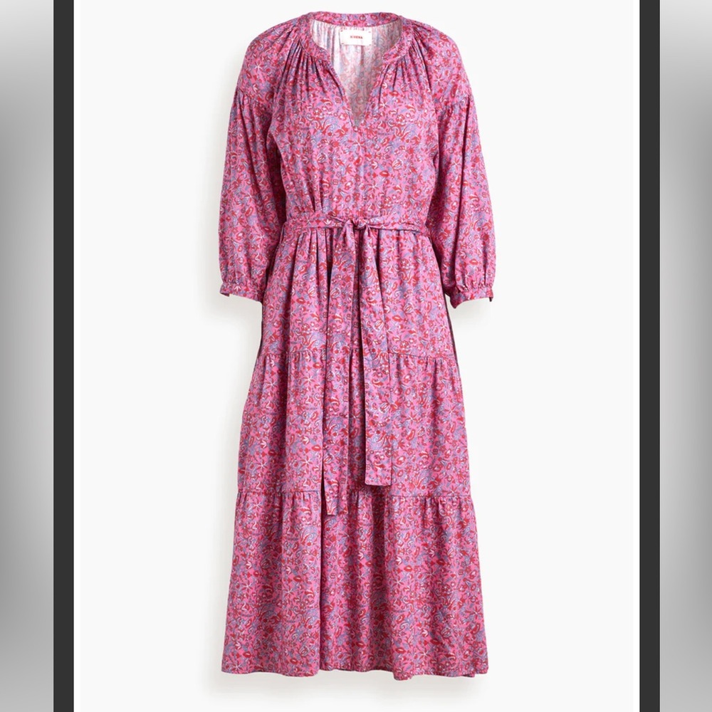 Xirena Annieka Pink Flora Dress - Picture 2 of 3